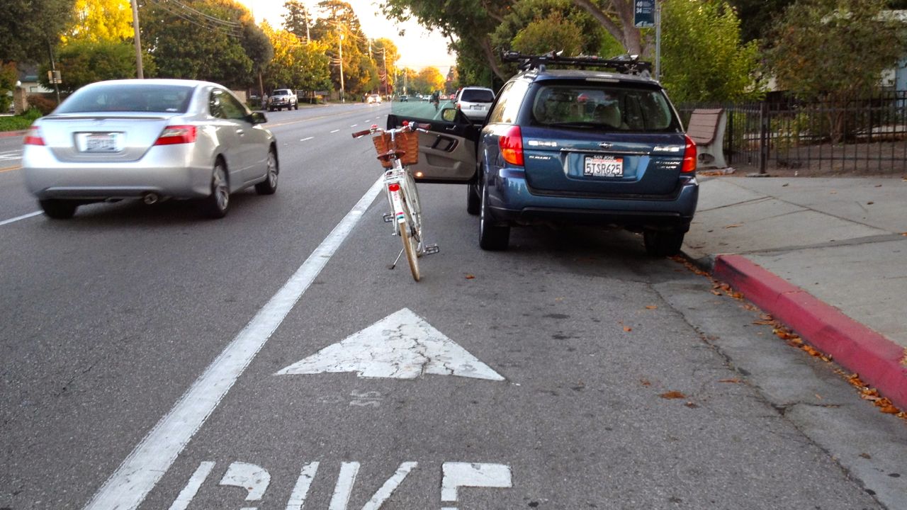 Door Zone Bike Lane 